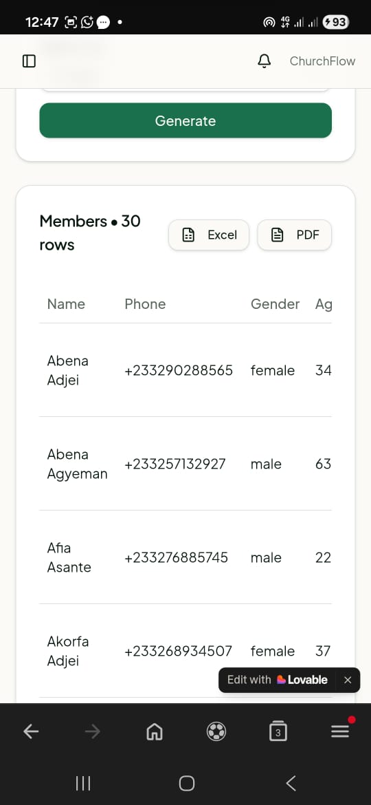 ChurchConnectGH screenshot 10