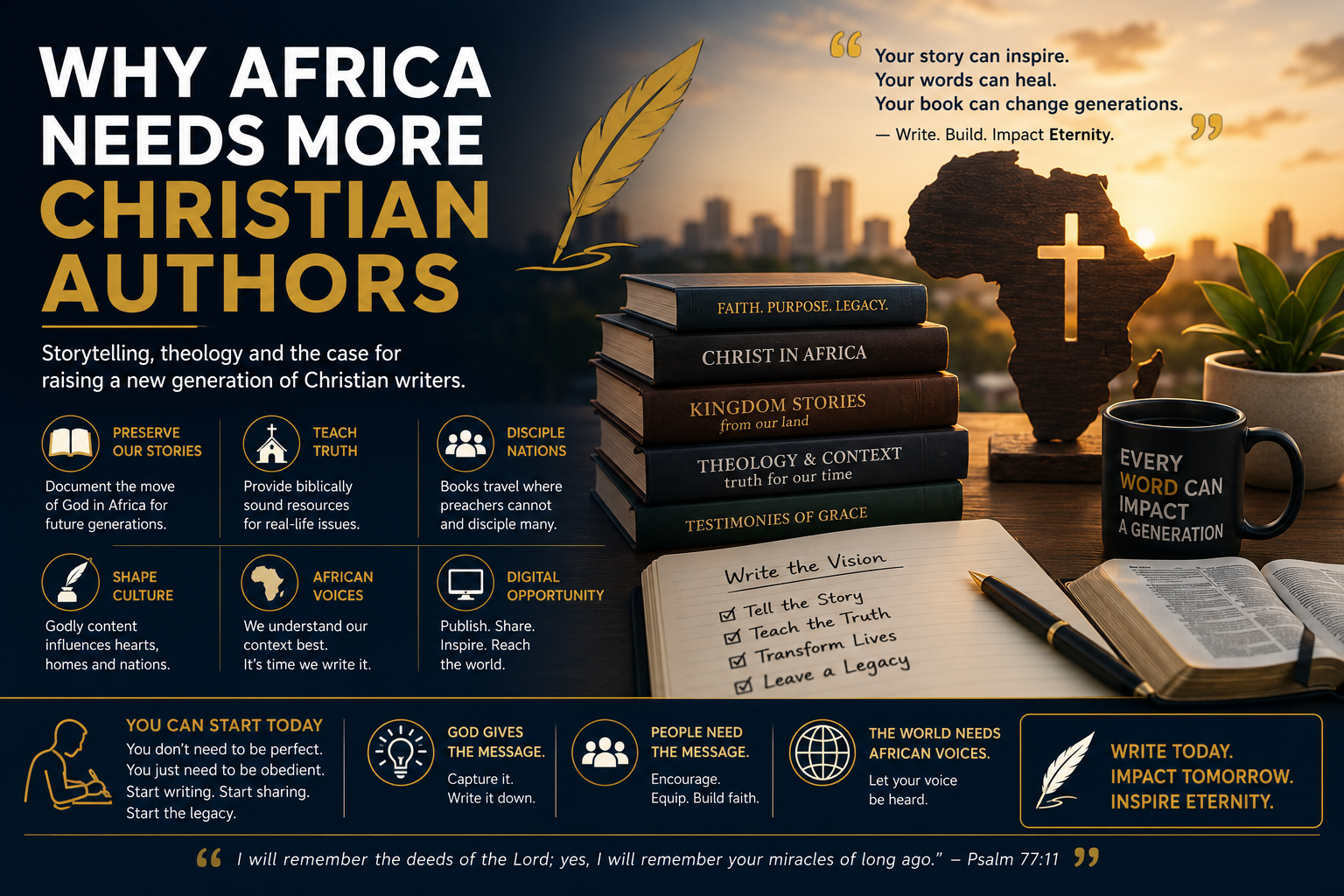 Why Africa Needs More Christian Authors