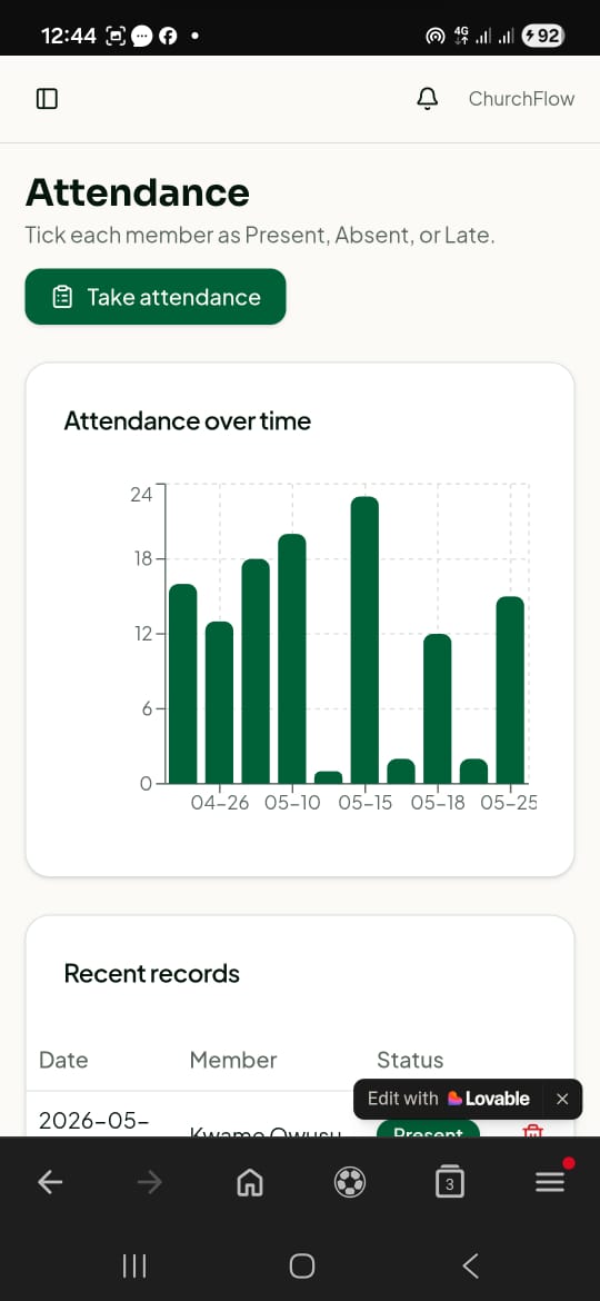 ChurchConnectGH screenshot 5